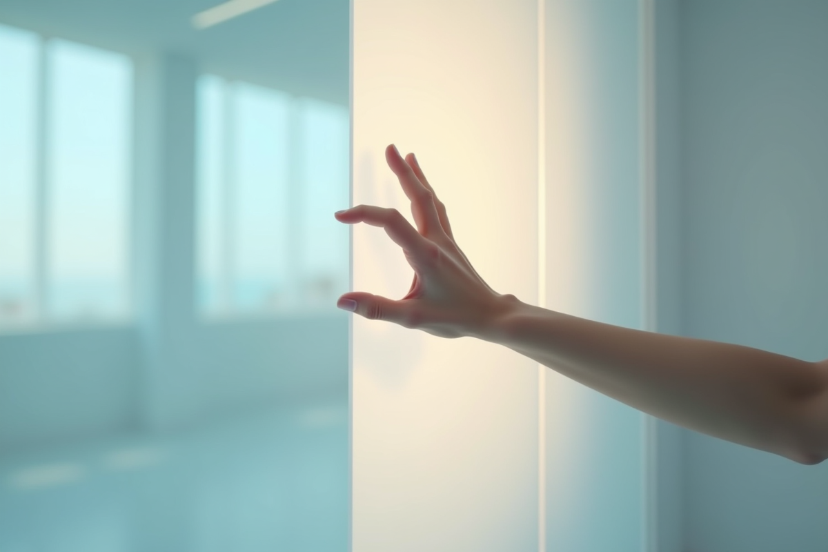 mur transparent