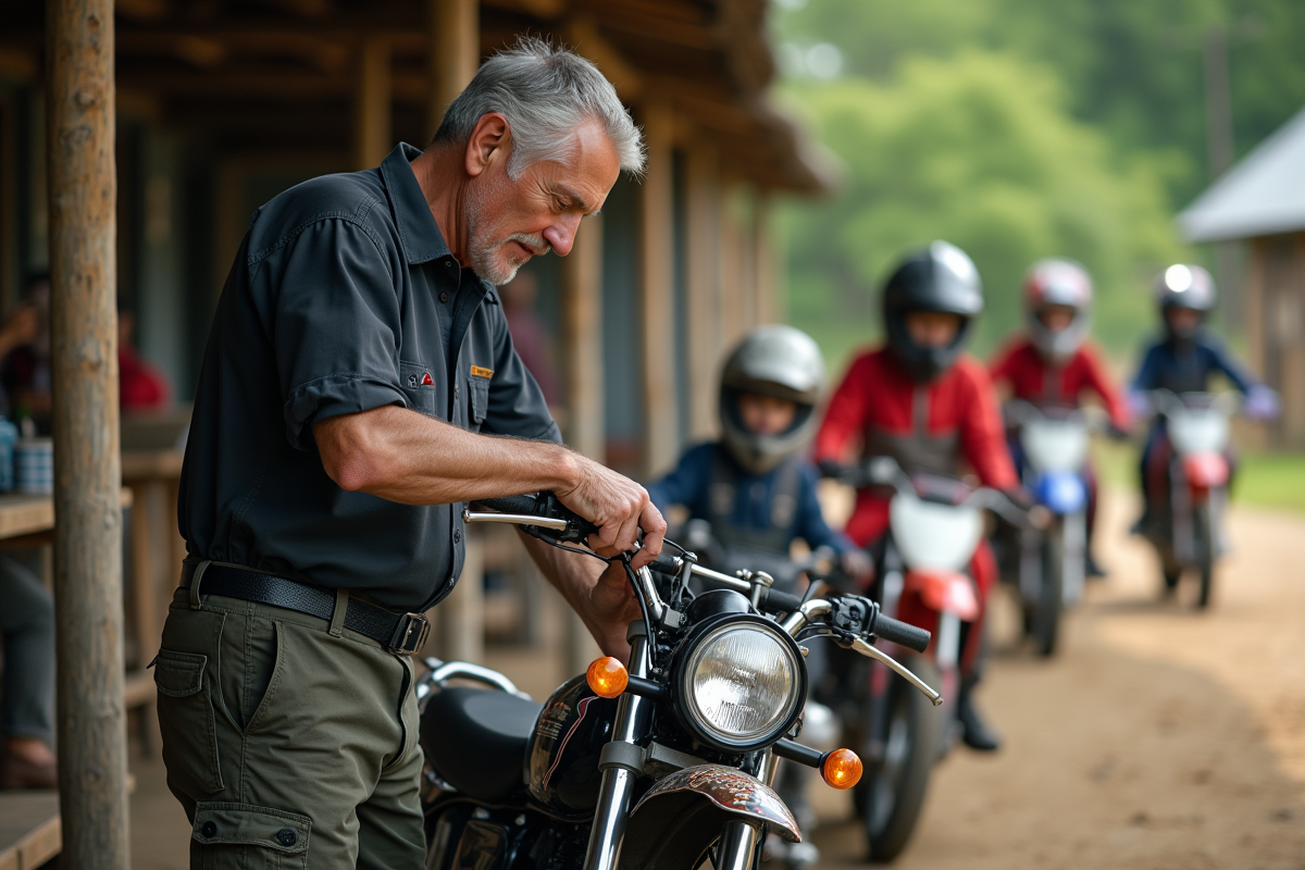 Mécanicien versant de l